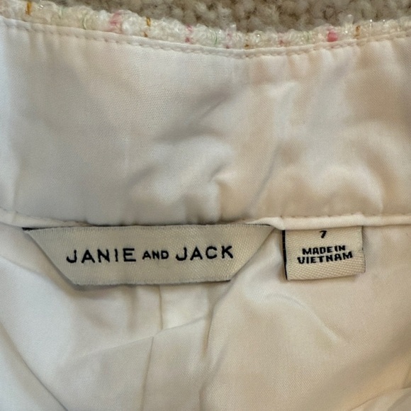 Multicolor Tweed Girls Shorts - Picture 2 of 3